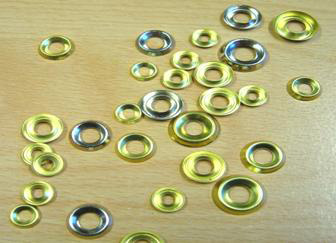 Brass Mirror Caps